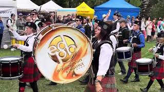 Canmore Highland Games in CanmoreAlberta 2023 Part 1 [upl. by Adi]