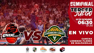 🔴 EN VIVO 🏀 Baloncesto de Nicaragua  UNAN León 🆚️️ COSTA CARIBE  LSB 2023 [upl. by Justis]