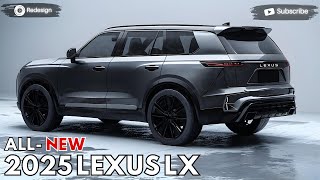 2025 Lexus LX Unveiled  The Best Luxury Full Size SUV [upl. by Ballou672]