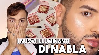 AIUTO I NUOVI ILLUMINANTI DI NABLA  SKIN GLAZING  PENNELLI [upl. by Straus]