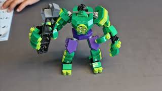 LEGO Super Heroes 76241 Marvel Hulk i robotutrustning speed building 6 [upl. by Adnam]