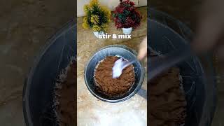 2 minuts chocolate frosting recipe no chocolate no cream [upl. by Enilesoj]