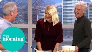 Holly amp Phillips Funniest Cooking Moments  This Morning [upl. by Bakki]