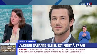 Lacteur Gaspard Ulliel est mort à 37 ans [upl. by Kyd788]