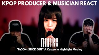 Musicians react amp review ♡ NMIXX  quotSTICK OUTquot A Cappella Medley [upl. by Villiers168]