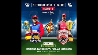 SteelBird Cricket League Punjab Redbacks VS Haryana Panthers [upl. by Sadoff]