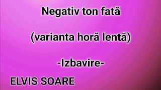 Negativ ton fataIzbavire varianta horă lentă versuri [upl. by Aehsan]