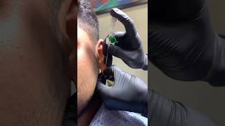 Earlobe piercing piercing piercingstudio earlobepiercing earpiercing [upl. by Lurie]