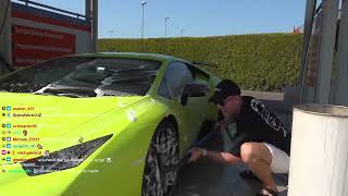 07062023  IRL Stream aus dem Lambo zusammen mit SkylineTV [upl. by Aneala]