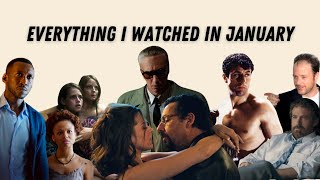 Everything I watched in January [upl. by Terence]