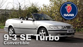 2000 SAAB 9 3 SE Turbo Convertible [upl. by Bernelle450]