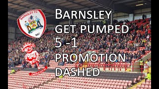 Barnsley Football Club get pumped at Oakwell Barnsley vs Lincoln [upl. by Yeldoow713]