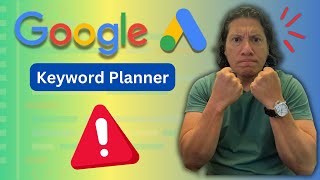 Google Keyword Planner  New Ad Accounts Beware [upl. by Arimaj]