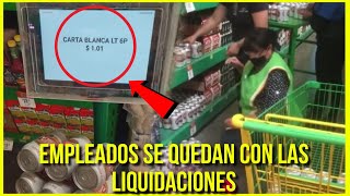 EMPLEADOS se QUEDAN con las LIQUIDACIONES en Bodega Aurrera  CERVEZAS a 1 [upl. by Ibot]