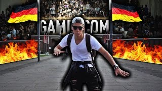 RANDULLE DRAR TIL GAMESCOM 2017 🎮💥 VLOG AV TUR TIL TYSKLAND [upl. by Prevot892]