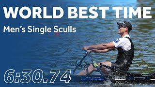 WORLD BEST TIME  Mens Single Sculls [upl. by Eseryt]