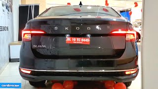 Skoda Slavia Style 2022  Slavia 2022 Top Model Features  Interior and Exterior  Reallife Review [upl. by Ahsitil503]