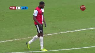 Woking 1  2 Aldershot Town Match Highlights [upl. by Cybil]