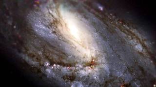 Hubble Zooms Into M66 1080p [upl. by Eelannej]