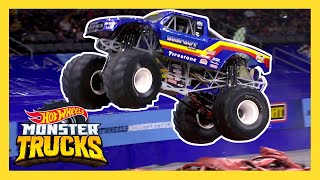 HOT WHEELS MONSTER TRUCKS COME TO LIFE  Monster Trucks LIVE Texas  HotWheels [upl. by Namyl]