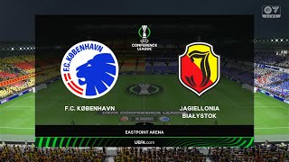 ⚽ Kobenhavn vs Jagiellonia Bialystok ⚽  UEFA Conference League 08292024  PES 2024 [upl. by Krantz]