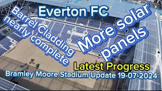 Everton FC New Stadium at Bramley Moore Dock Update 19072024 [upl. by Rollo]