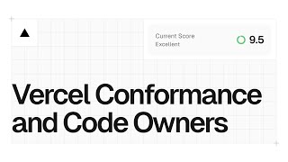 How to scale your teams with Conformance and Code Owners [upl. by Nina]