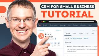 How To Set Up HubSpot CRM For Small Business  StepbyStep Tutorial 2024 [upl. by Yvonner]