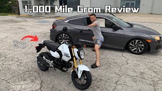 2025 Honda Grom 1k Mile Review [upl. by Doti]