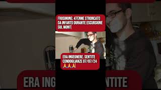 Frosinone 47enne… videoshort videonews cronacanera 070724 [upl. by Binnings]