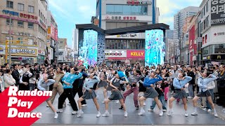 대구 동성로 랜덤플레이댄스 KPOP RANDOM PLAY DANCE in Daegu KOREA 2024 [upl. by Garretson]