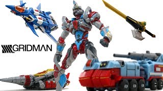 アクティビルダー SSSSGRIDMAN DXアシストウェポンセットフルパワーグリッドマン レビュー [upl. by Lynnett]