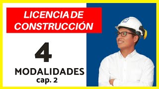 ⛔COMO TRAMITAR UNA LICENCIA DE CONSTRUCCIÓN🏡⛔  4 MODALIDADES  ✅RAPIDO Y SENCILLO CAP 2  2020 [upl. by Mraz]