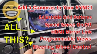 How To Get A 360 Degree Ford Sync3 Camera System On Your Ford F 150 [upl. by Amla]