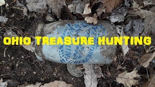 Ohio Treasure Hunting Greensboro Pennsylvania Crock Antique Archaeology [upl. by Mossman662]