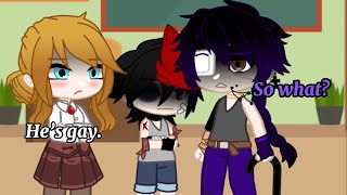 “He’s gay” “So what”  Past CanonAU Michael amp William Afton  FNAF  Gacha Club [upl. by Ylahtan265]