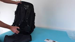 Pacsafe Venturesafe EXP65 65L Travel Backpack unboxing [upl. by Hgielrak]