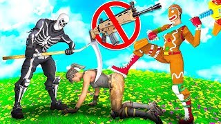 Fortnite ITA  NO WEAPON CHALLENGE IMPOSSIBILE [upl. by Joselow]