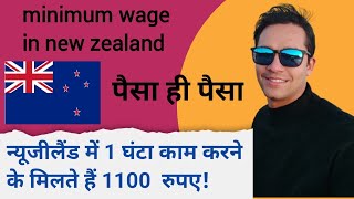 minimum wage in new zealand  how much salary in new zealand  new zealand me kitni salary milti he [upl. by Sezen536]