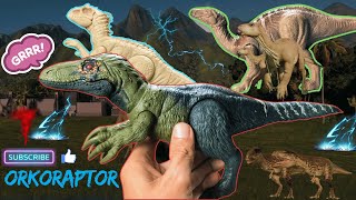 Indominus Rex With Jurassic World Dinosaur Toys Mattel  Stegosaurus  Elasmosaurus  Ankylosaurus [upl. by Merrie440]