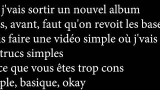 Simple Basique Orelsan Paroles [upl. by Anawik]