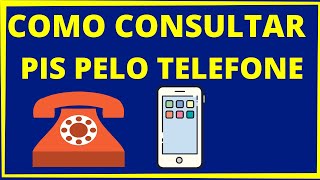 COMO CONSULTAR O PIS PELO TELEFONE [upl. by Zirkle165]