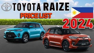 Toyota Raize Price and Specifications 2024 [upl. by Ronn237]