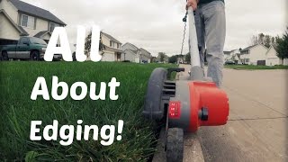 Lawn Update 25  All About Edging [upl. by Harutak907]