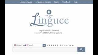 Free online dictionary Lingueecom [upl. by James]