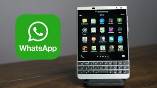 WhatsApp for BB10  How To Install WhatsApp on Your BlackBerry 10 Device [upl. by Naiva795]