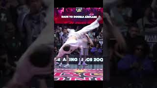 🔥Insane 😮 the first Double airflare in the world by Bboy monkey king much respect 🫡 bboying [upl. by Obala]