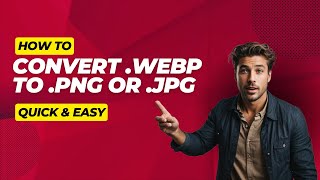 Convert WEBP to JPG [upl. by Orag]