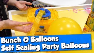 Bunch O Balloons Party Pump amp Self Sealing Party Balloons By Zuru [upl. by Brendin]