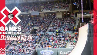 X Games Barcelona 2013 SKATEBOARD BIG AIR X GAMES THROWBACK [upl. by Delbert]